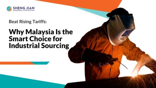 An industrial manufacturing plant in Malaysia