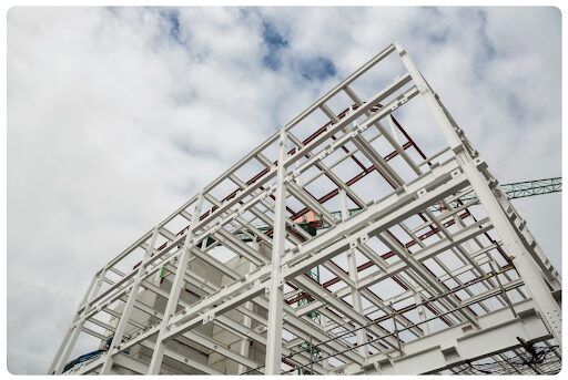 Structural steel is used in many buildings and projects for its strength and stability.